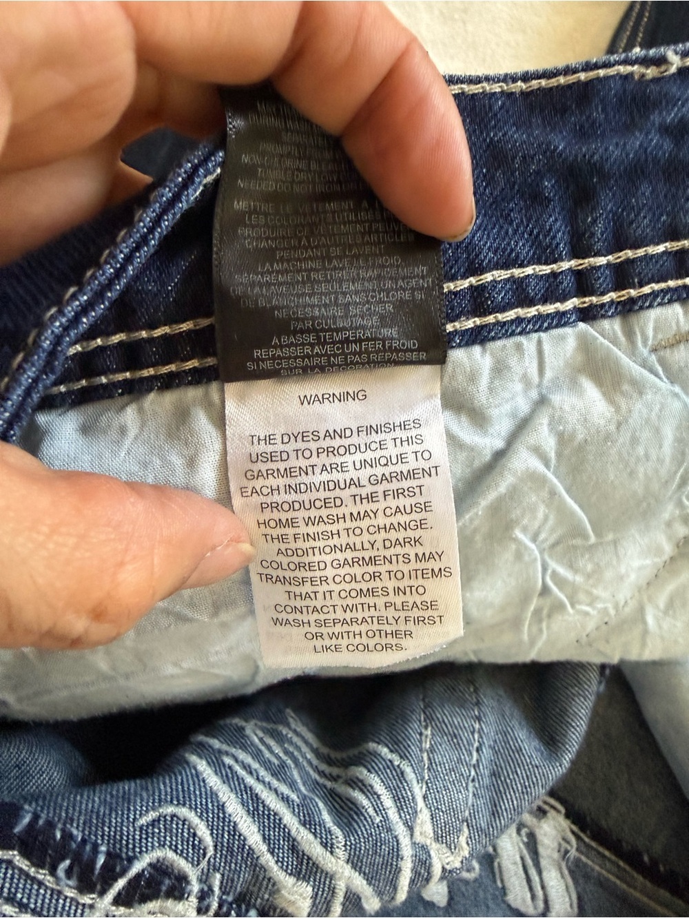 Ninth Idle Hall Y2K Wide Leg Jeans Embroidered Flame Rose Dark Wash Sz 6 - Picture 9 of 15